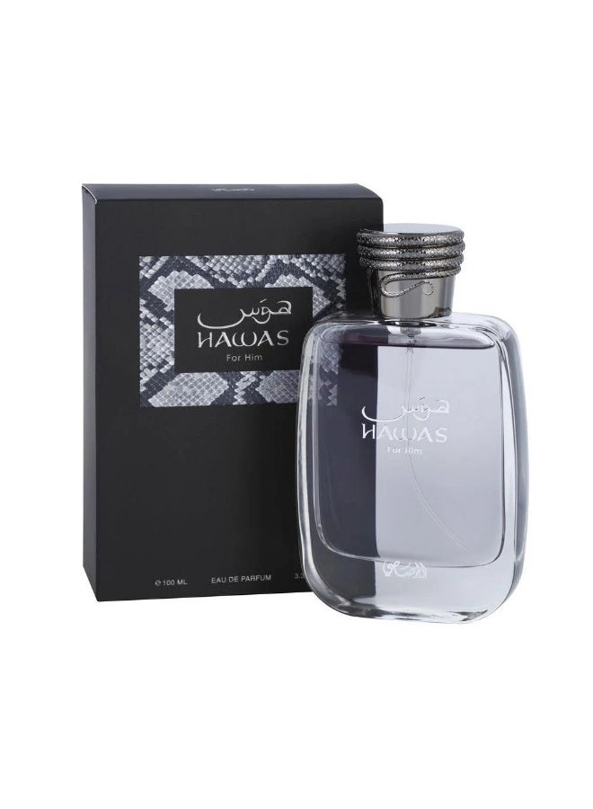 هوس  عطر الرصاصي هوس الرجالي او دو بارفيوم 100مل - Image 1